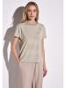 Street One Shirt in Beige/ Weiß