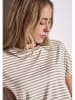 Street One Shirt in Beige/ Weiß