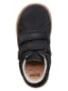 Richter Shoes Leder-Halbschuhe in Dunkelblau