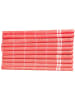 Violeta Home 10er-Set: Geschirrtücher in Rot/ Weiß - (L)70 x (B)50 cm