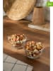Violeta Home 6er-Set: Servierschalen in Transparent - (H)5 x  Ø 9 cm