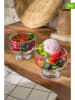 Violeta Home 6er-Set: Dessertschalen in Transparent - (H)8 x  Ø 10 cm