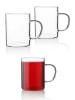 Violeta Home 6er-Set: Tassen in Transparent - 200 ml