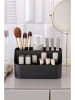 Violeta Home Organizer w kolorze czarnym na przybory do makijażu - 18 x 10,7 x 11,8 cm