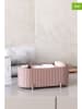 Violeta Home Organizery (4 szt.) w kolorze jasnoróżowym - 24,5 x 9 x 10,5 cm