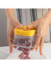 Violeta Home 4-delige set: koelkastorganizers geel - (B)22 x (H)5,5 x (D)22 cm