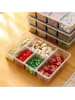 Violeta Home Aufbewahrungsbox in Transparent - (B)38 x (H)24,2 x (T)7,5 cm