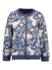 Blue Seven Sweatjacke in Dunkelblau/ Bunt