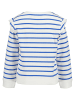 Blue Seven Sweatshirt in Weiß/ Blau