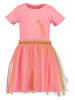 Blue Seven Kleid in Pink/ Bunt