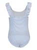 Blue Seven Badpak lichtblauw/wit