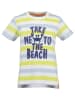 Blue Seven Shirt in Grau/ Gelb