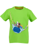 Blue Seven 2-delige set: shirts groen/oranje