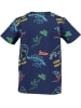 Blue Seven 2er Set: Shirts in Dunkelblau/ Bunt
