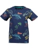 Blue Seven 2er Set: Shirts in Dunkelblau/ Bunt