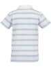 Blue Seven Poloshirt in Weiß/ Hellblau