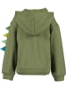 Blue Seven Sweatjacke in Khaki