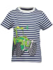 Blue Seven 2-delige outfit donkerblauw/wit