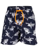 Blue Seven Badeshorts in Dunkelblau/ Grau