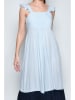 H.H.G. Kleid in Hellblau/ Dunkelblau
