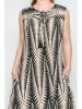 H.H.G. Kleid in Creme/ Schwarz