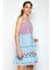 H.H.G. Kleid in Rosa/ Hellblau
