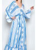 H.H.G. Jurk wit/blauw