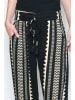 H.H.G. Hose in Schwarz/ Creme