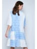 H.H.G. Kleid in Weiß/ Hellblau