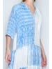 H.H.G. Kleid in Weiß/ Hellblau