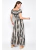 H.H.G. Kleid in Schwarz/ Beige