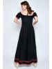 H.H.G. Kleid in Schwarz/ Rot