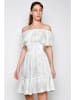 H.H.G. Kleid in Creme