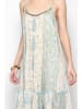 H.H.G. Kleid in Beige/ Hellblau