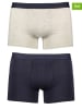 Scotch & Soda Bokserki (2 pary) w kolorze kremowo-granatowym