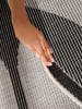 NORTHRUGS Omkeerbaar outdoortapijt "Bowen" zwart/wit