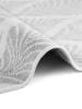 NORTHRUGS Omkeerbaar outdoortapijt "Liora" grijs/wit