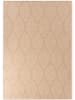 NORTHRUGS Omkeerbaar outdoortapijt "Liora" beige/wit