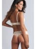 Marlies Dekkers Stringi w kolorze kremowym