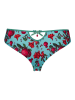 Marlies Dekkers Slip turquoise/rood