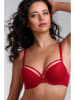 Marlies Dekkers Push-up-BH in Rot