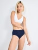 Sloggi 4-delige set: hipster wit/donkerblauw