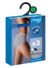 Sloggi 3-delige set: hipster donkerblauw/grijs/wit