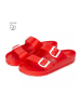 Avispas Pantoletten "Coachella" in Rot