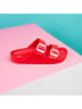 Avispas Pantoletten "Coachella" in Rot