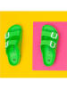Avispas Slippers "Coachella" groen