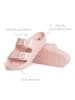 Avispas Pantoletten "Coachella" in Rosa