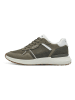 s.Oliver Leder-Sneakers in Khaki