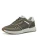 s.Oliver Leder-Sneakers in Khaki