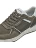s.Oliver Leder-Sneakers in Khaki